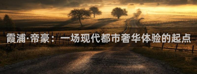 蓝狮娱乐网站：霞浦·帝豪：一场现代都市奢华体验的起点