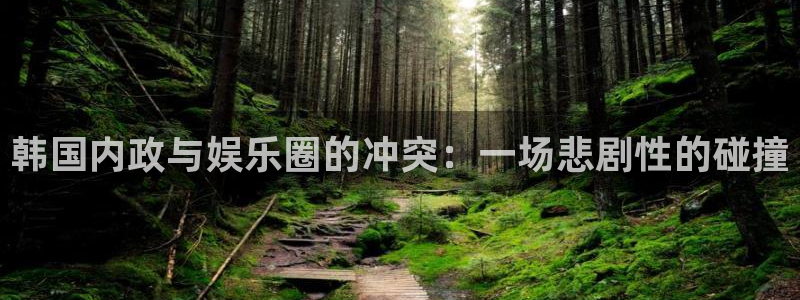 蓝狮平台下载：韩国内政与娱乐圈的冲突：一场悲剧性的碰撞